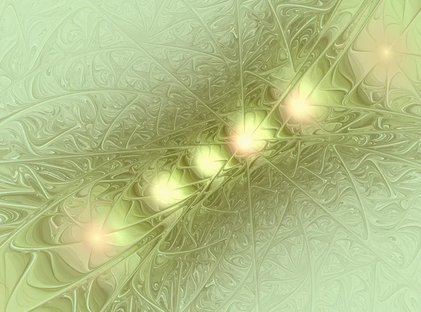 Αφηρημένη fractal απαλό πράσινο φόντο — Φωτογραφία Αρχείου