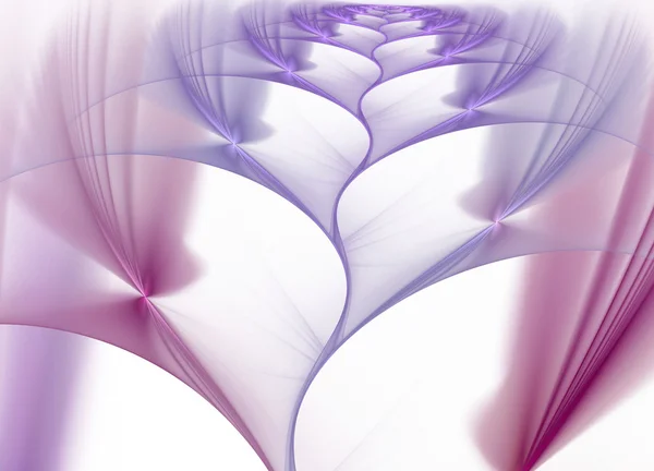 Gentle and soft lilac abstract fractal — Stock Photo, Image