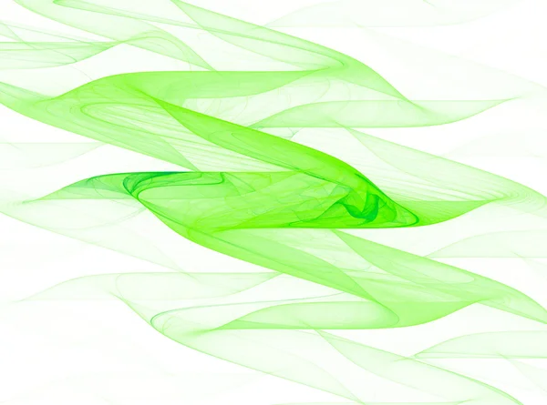Fondo fractal verde abstracto — Foto de Stock