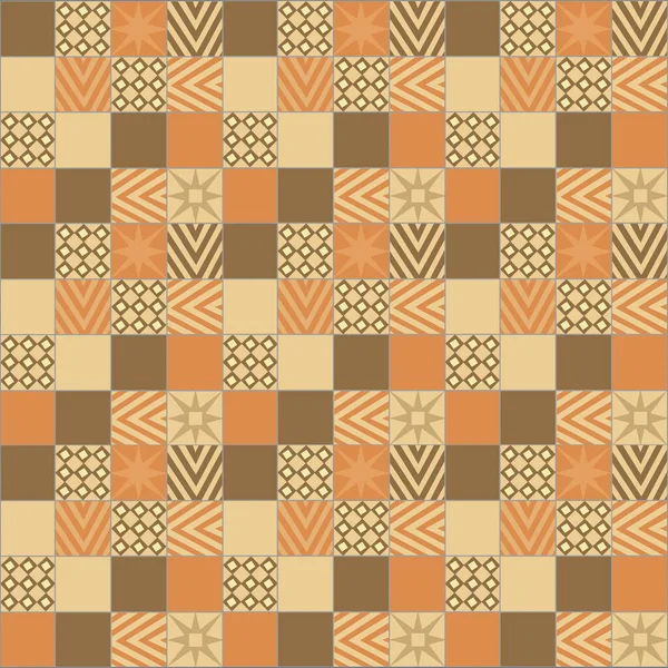 Motley desenli kare karoları tekrarlıyor