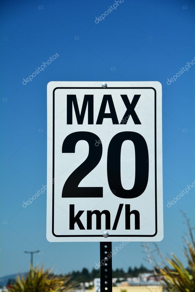 Speed Sign Says Km Hr Stock Photo Image By C Bornin54 Speed Sign Says Km Hr Stock Photo Image By C Bornin54