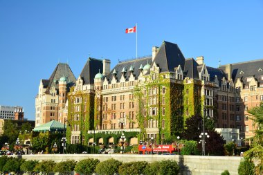 Victoria Bc, Kanada, 20 Ağustos 2014.The ikonik Victoria Peyzaj ve onun hareketli iç liman olduğunu her zaman turistler ve yerliler için bir buluşma yeri.