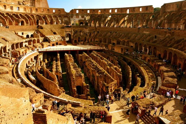 Roma Italia, 7 de noviembre de 2013.El interior de la arena romana más antigua . —  Fotos de Stock