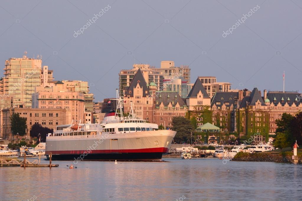 Victoria Bc Canada And Its Inner Harbor Stock Editorial Photo