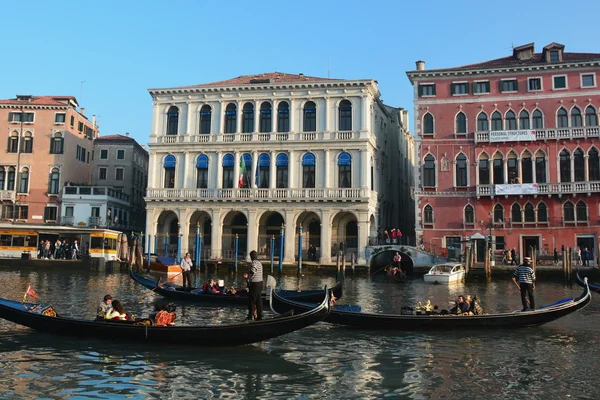 Venedig Italien und der Canal Grande. — Stockfoto