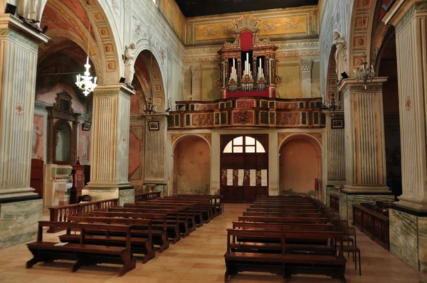 Italian church interior — Stock Photo, Image