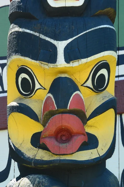 Totem Victoria Bc, Kanada — Stok fotoğraf