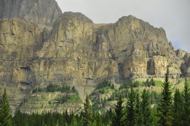 Dağ manzarası, Banff Ulusal Parkı.