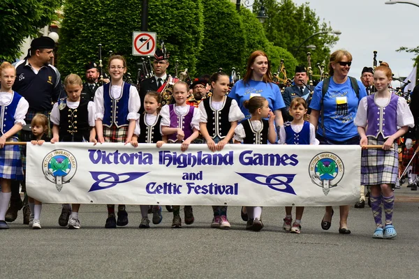 Festival Celtico Victoria BC — Foto Stock