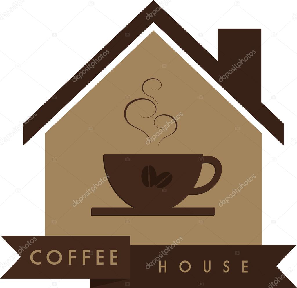 Coffee House Logo — Stock Vector © dagokil 75387473