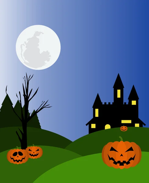 Illustratie van Halloween — Stockvector