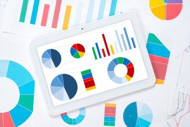 Tablet renkli gösterge paneli