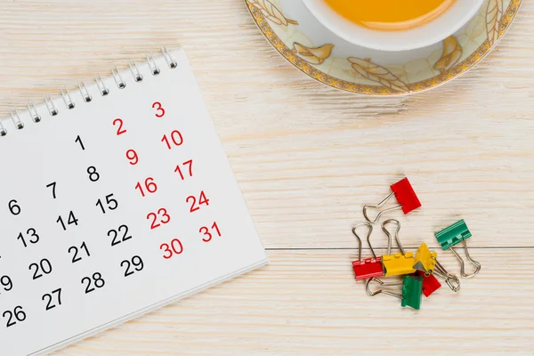 Not defteri takvim kavramı