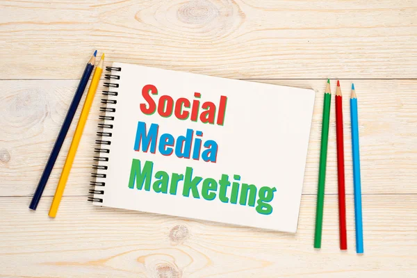 Konsep Pemasaran Media Sosial — Stok Foto