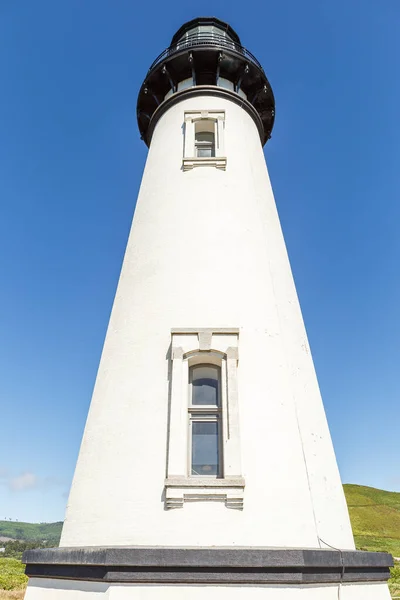 Toren Van Yaquina Head Lighthouse Aan Pacifische Kust Oregon Usa — Stockfoto