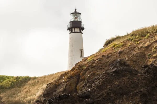 Phare Yaquina Head Sur Côte Pacifique Oregon Usa — Photo