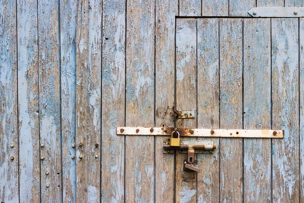 Vieux fond en bois bleu gercé — Photo