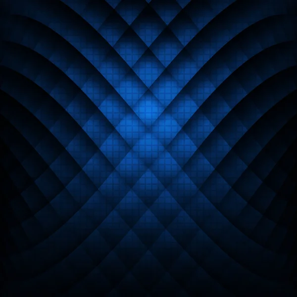 Abstrakter geometrischer Hintergrund. blaue Farbe. Vektorillustration — Stockvektor