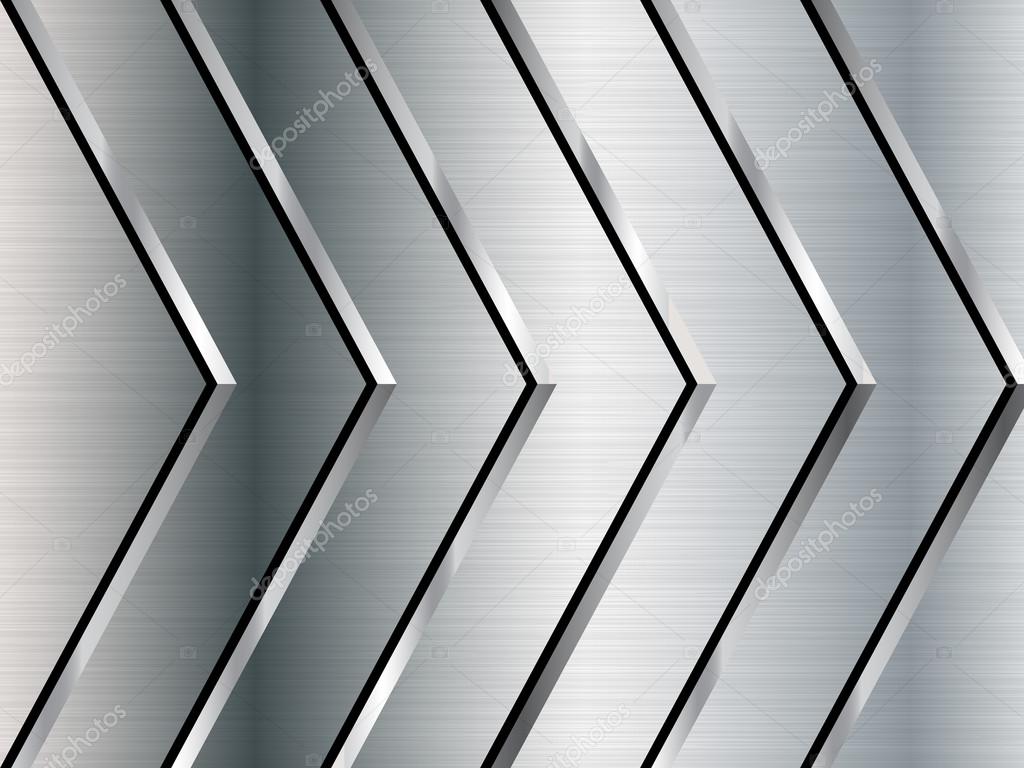 Metal texture background. Stainless steel. Vector illustration Stock