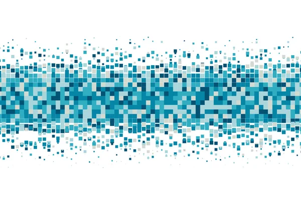Pixelhintergrund. Pixeleffekt. geometrischer Hintergrund mit Quadraten. Vektorillustration — Stockvektor