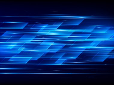 Yüksek hız. Yüksek teknoloji. teknoloji arka plan. Vektör çizim