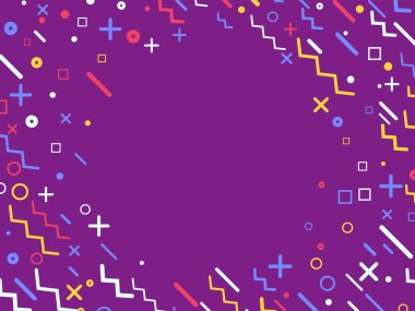 Soyut minimum geometrik arkaplan. Vektör çizimi. EPS10