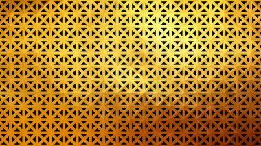 Altın metal duvar. Soyut geometrik desen. Vektör illüstrasyonu EPS10