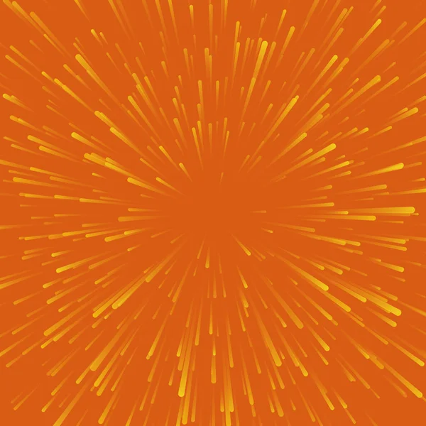 抽象的な星や太陽 爆発効果 ベクターイラスト Eps10 — ストックベクタ