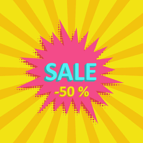 Баннер летней распродажи. Абстрактный векторный фон. Продажа шаблона баннера дизайн EPS10