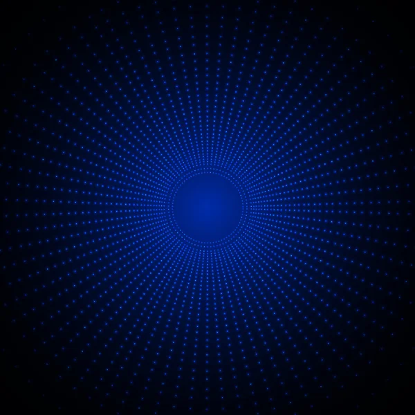 抽象的な背景。青い抽象バナー ハーフトーン サークル — ストックベクタ