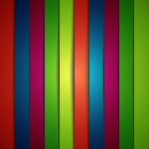 Fondo abstracto vector con rayas de colores — Vector de stock