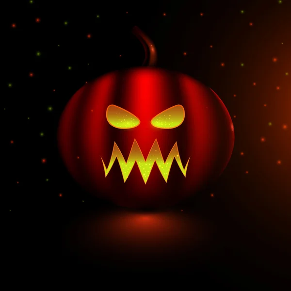 Fondo de calabaza de Halloween . — Archivo Imágenes Vectoriales