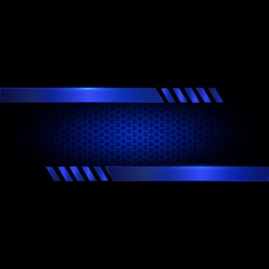 Metalik elemanları ile soyut vektör arka plan. Fütüristik afiş