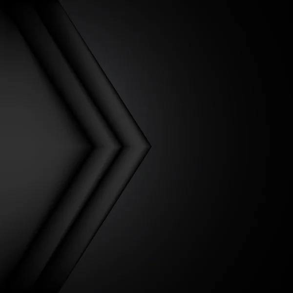 抽象的なテキストのためのスペースを持つ黒と白のベクトルの背景 — ストックベクタ