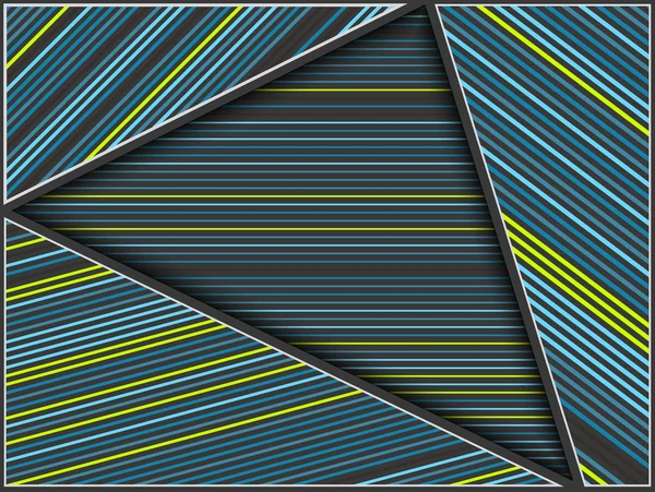 Eseményeket háromszögek és vonalak geometriai absztrakt háttér — Stock Vector
