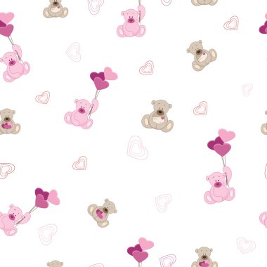 elle çizilmiş bir oyuncak ayı