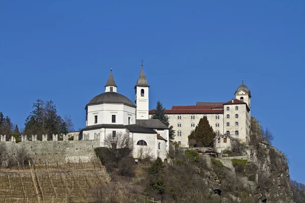 Klasztor Sabiona w Południowym Tyrolu — Zdjęcie stockowe