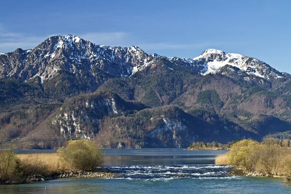 Sjön Kochel i Bayern — Stockfoto