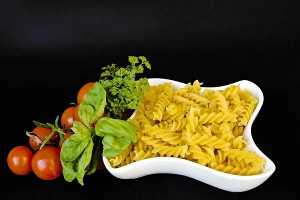 Fusill - noodles from Italy — Stock Photo, Image