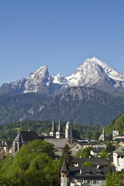 Berchtesgaden a Berchtesgaden Alpi — Foto Stock