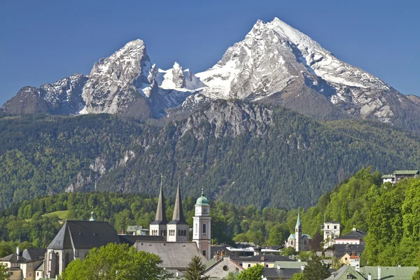 Berchtesgaden en Berchtesgaden Alpes — Foto de Stock