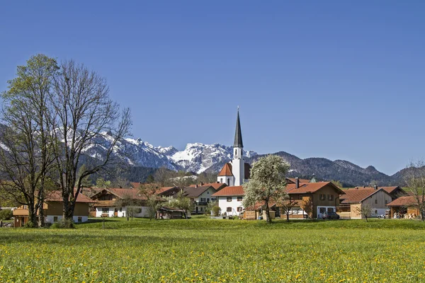 Arbach in het voorjaar van — Stockfoto