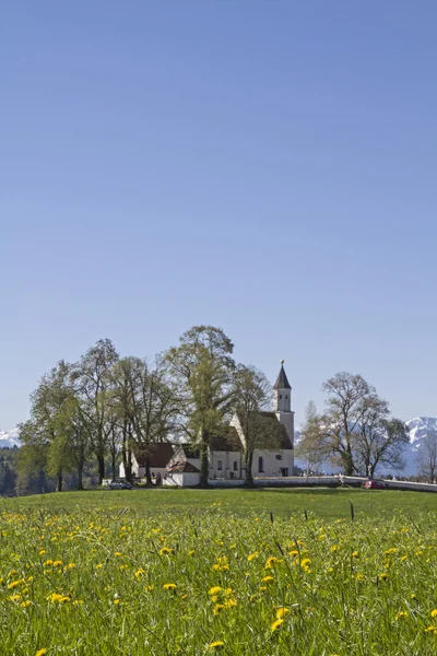 Pfarrkirche Dietramszell — Stockfoto