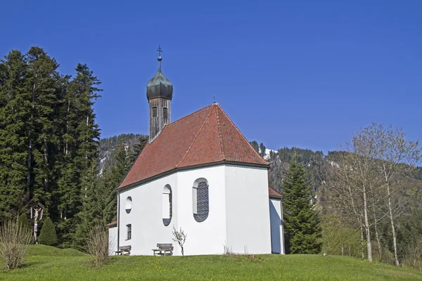 Capilla de plagas cerca de Wackersberg — Foto de Stock