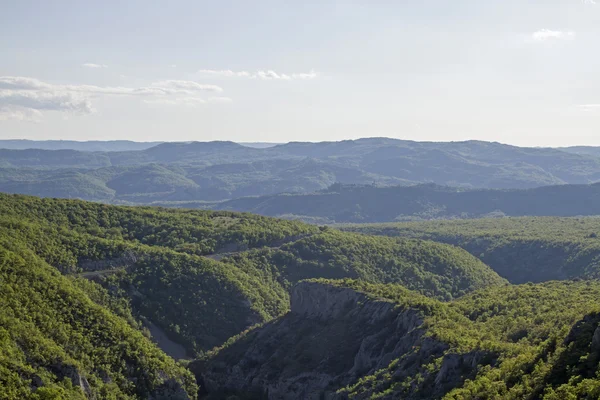 Vranjska Draga in Istria — стокове фото