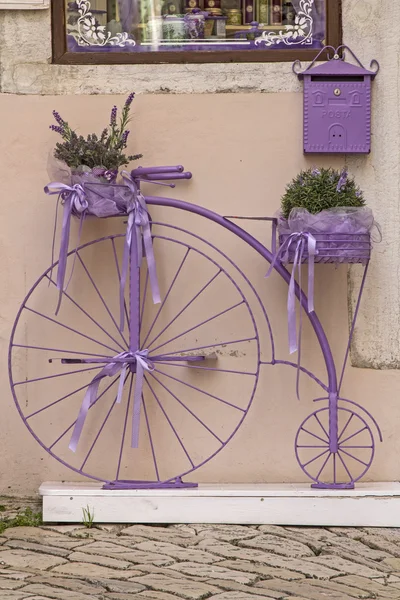 Purple colored  penny-farthing,