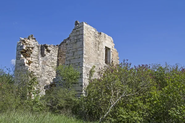 Ruinas de la casa en Istria — Foto de Stock