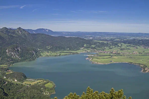 Sjön Kochel i Bayern — Stockfoto