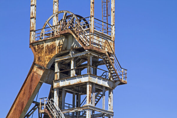 headframe  in Labin in Istria