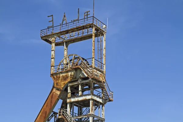 Istria Labin headframe — Stok fotoğraf